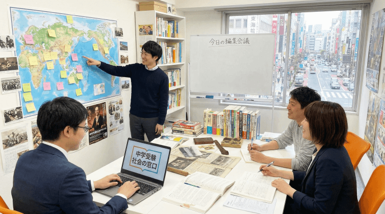 中学受験 社会メディアの運営